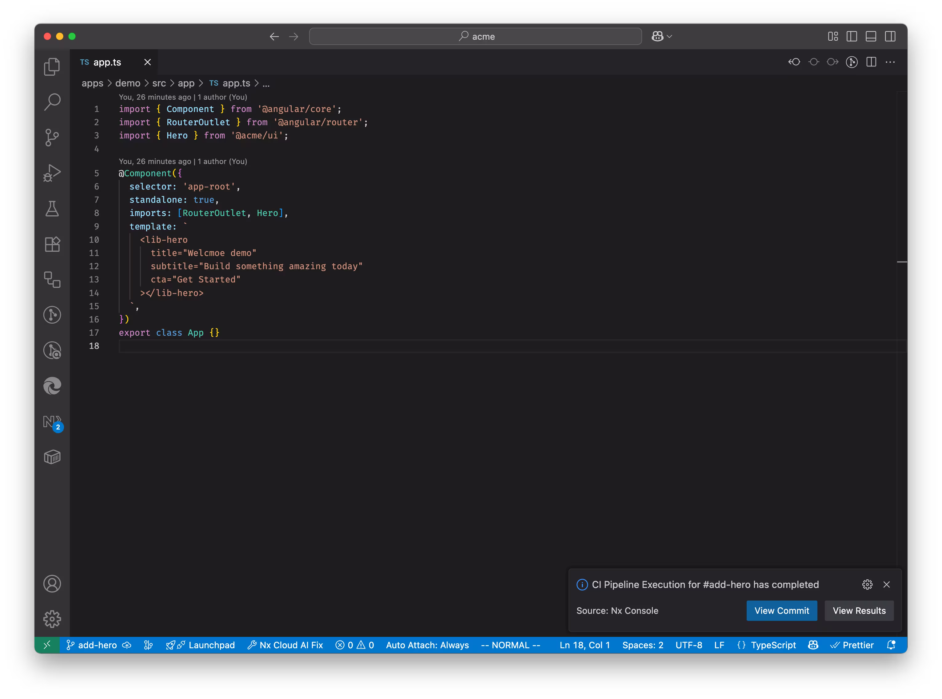 Tasks with remote cache hit